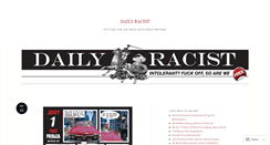 Desktop Screenshot of dailyracist.org